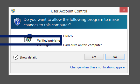 Screenshot where RayShare Co., Ltd appears as the verified publisher in the UAC dialog